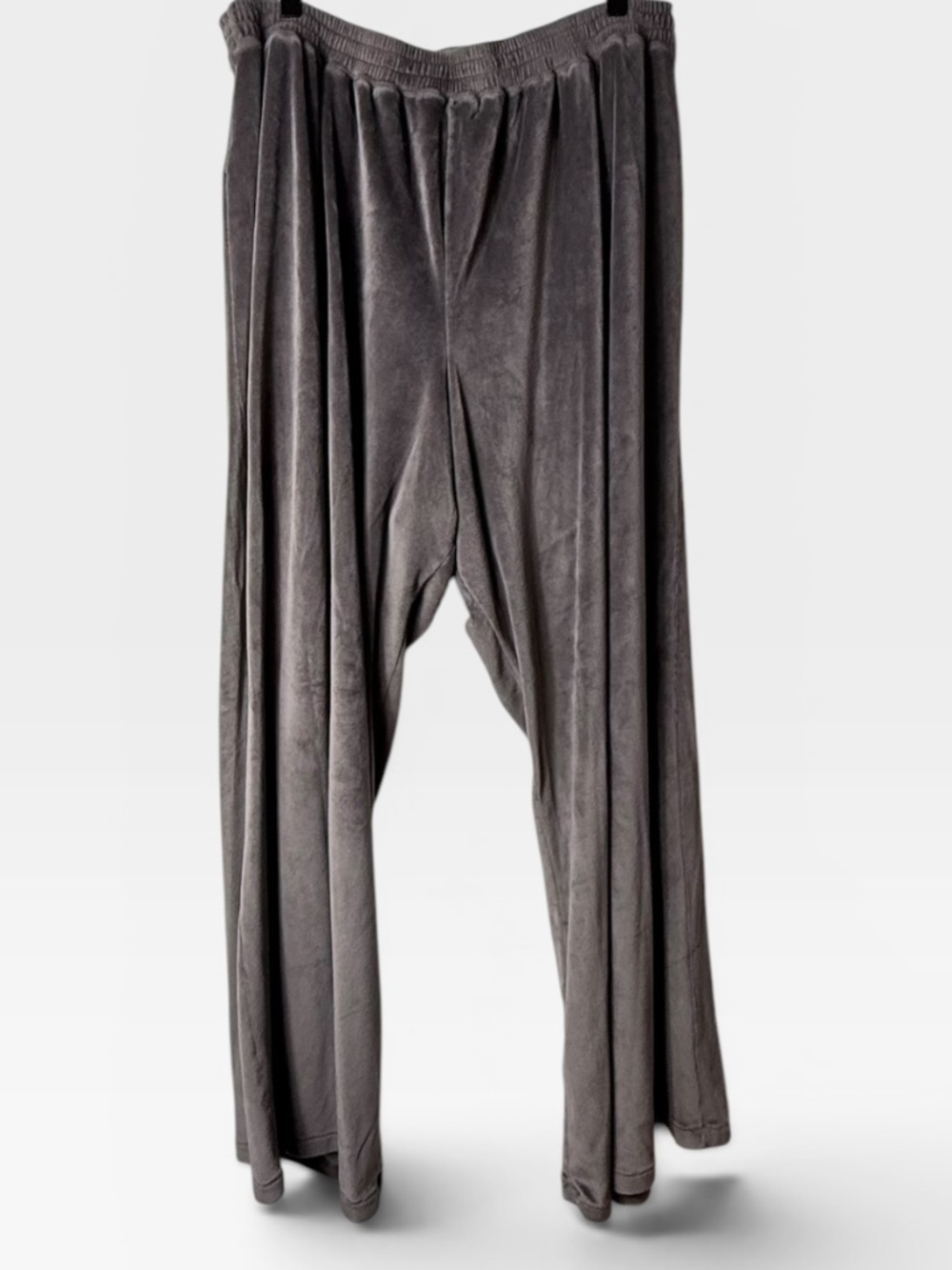Skims Velour Wide Leg Pant Brown Size 2XL (M)